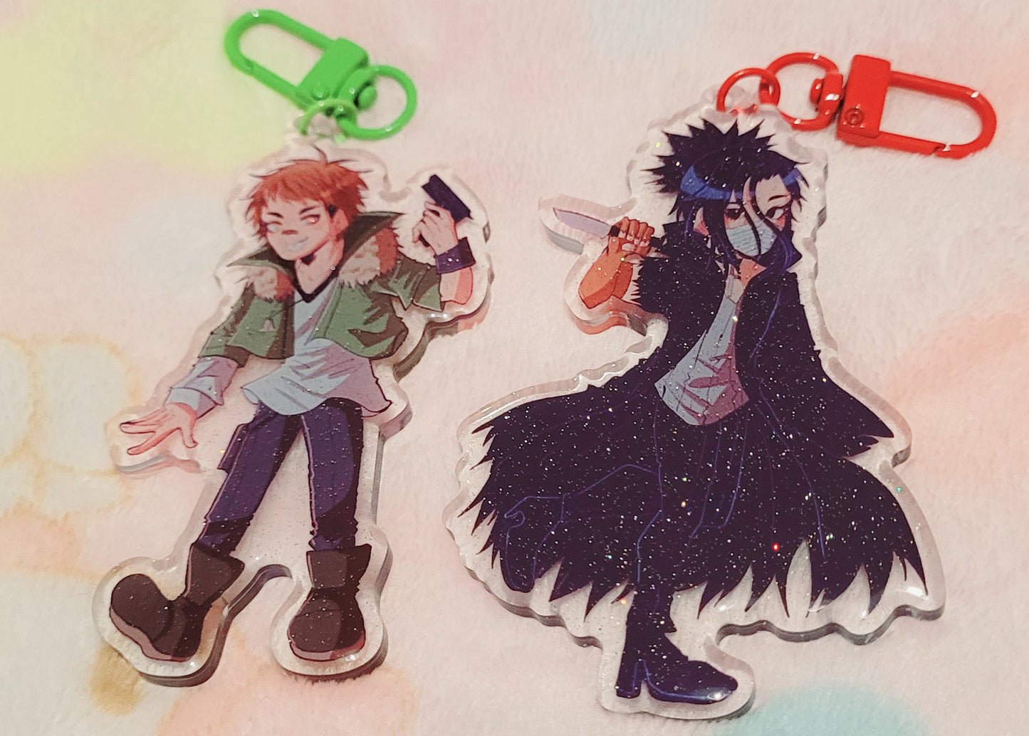 bungo stray dogs acrylic keychains
