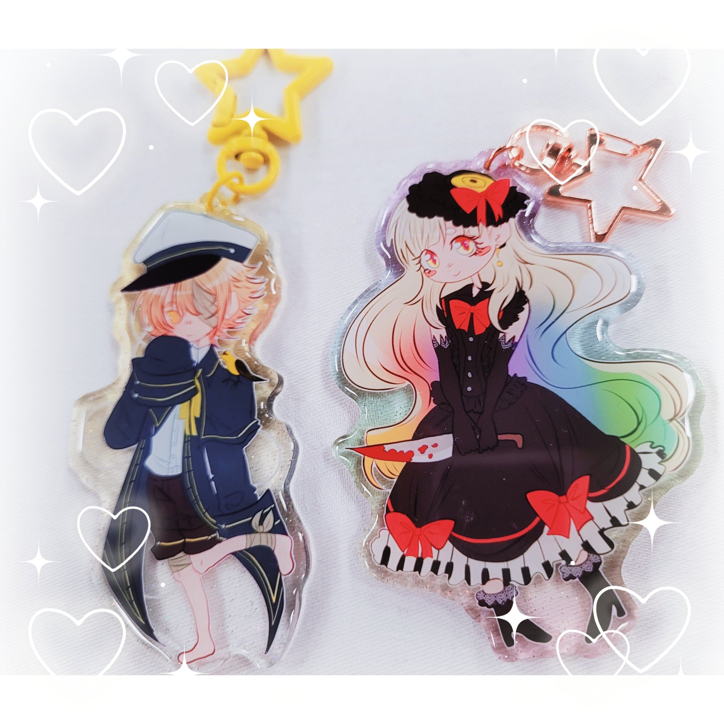 vocaloid/synthv/utau acrylic keychains