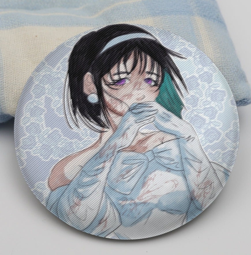 bungou stray dogs and alien stage lenticular badges