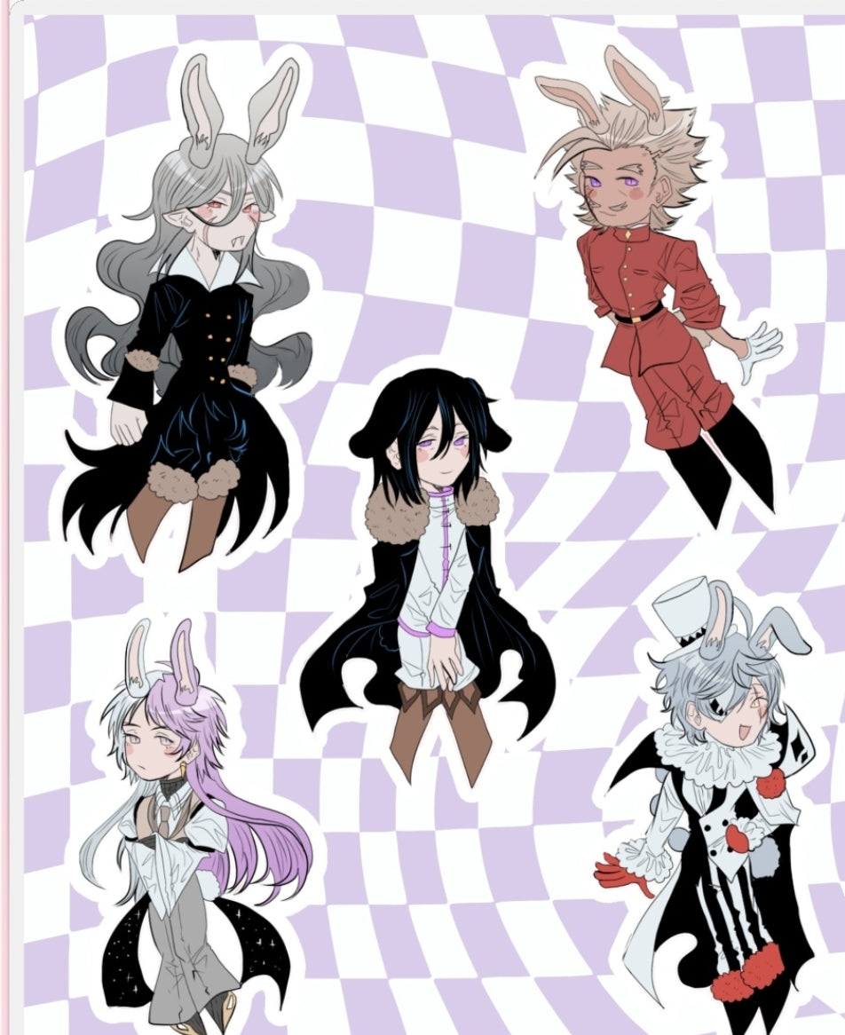misc. sticker sheets