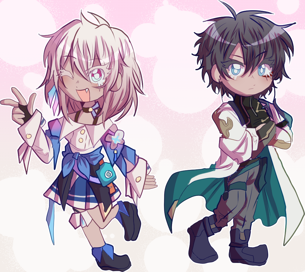 honkai star rail acrylic keychains