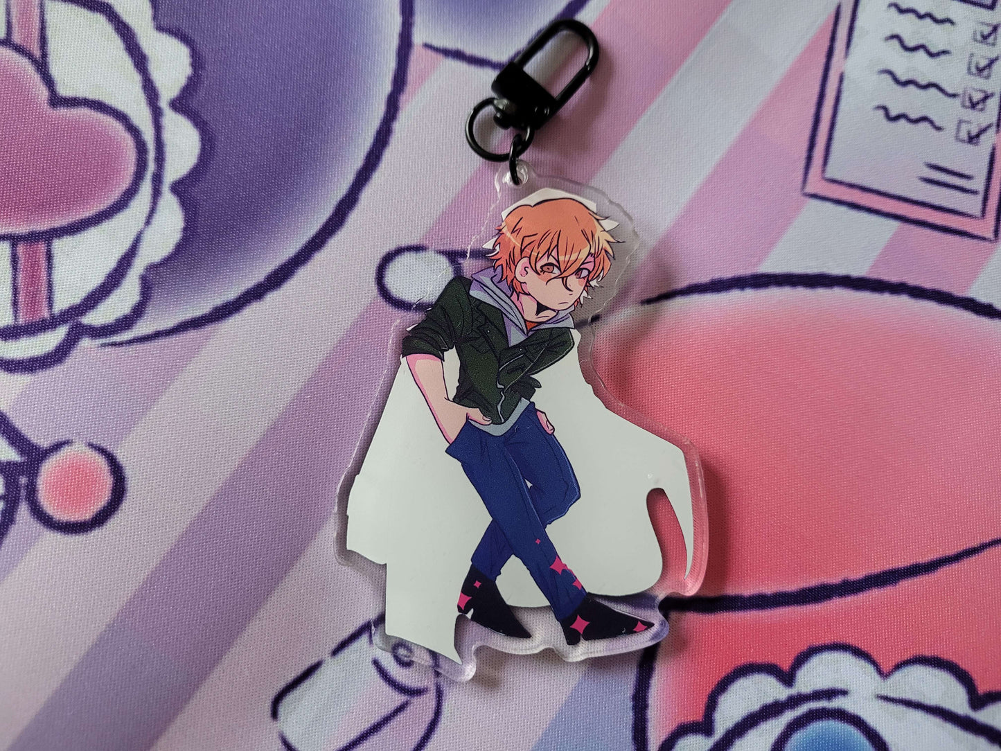 bungo stray dogs acrylic keychain