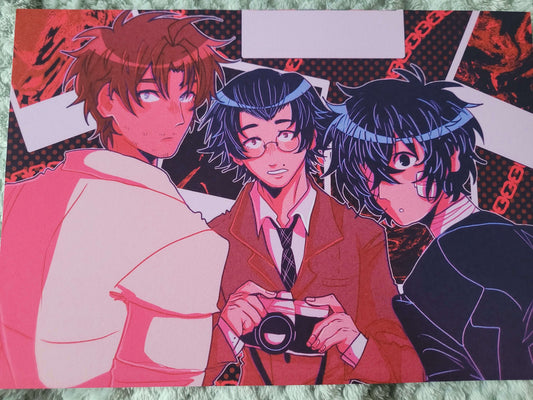 Dark Era Trio Bungo Stray Dogs Print