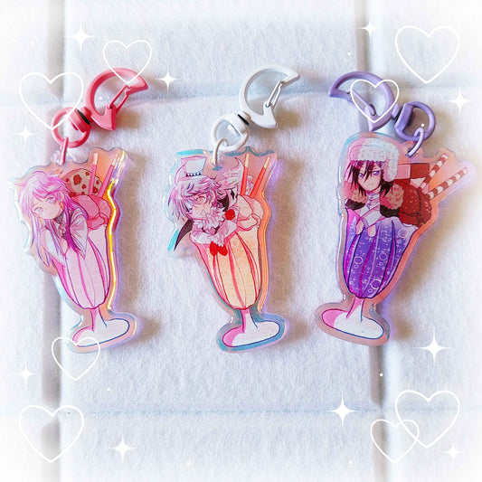 decay of angels keychains