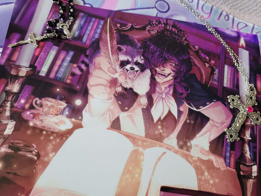 Edgar Allan Poe Bungo Stray Dogs Print