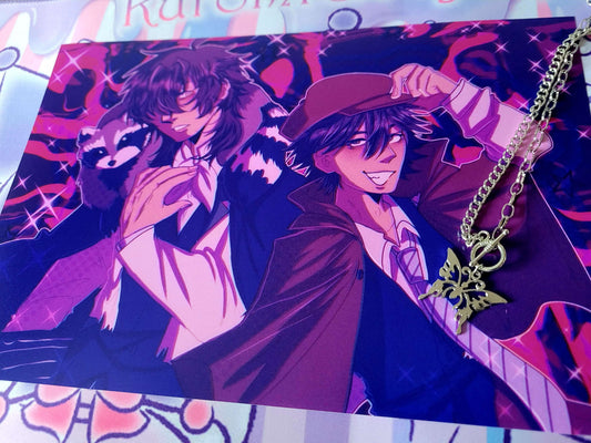 Ranpo and Poe Bungo Stray Dogs print