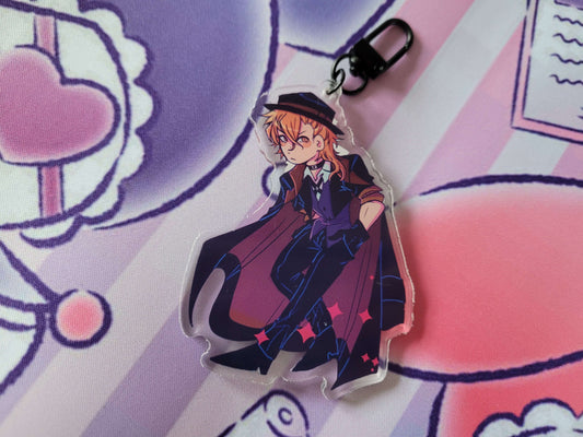 bungo stray dogs acrylic keychain